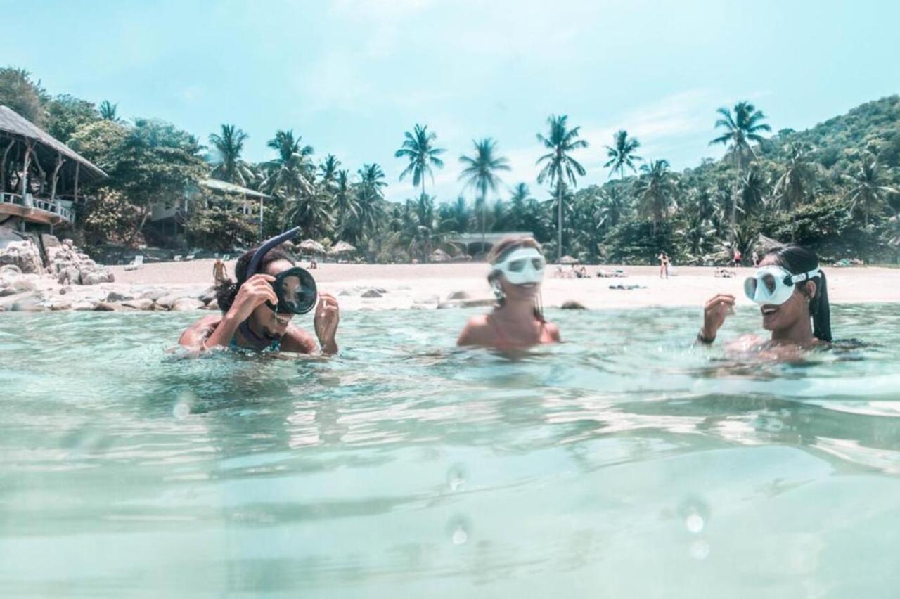 Blue Chitta Yoga & Freediving Pansiyon Ko Tao Dış mekan fotoğraf