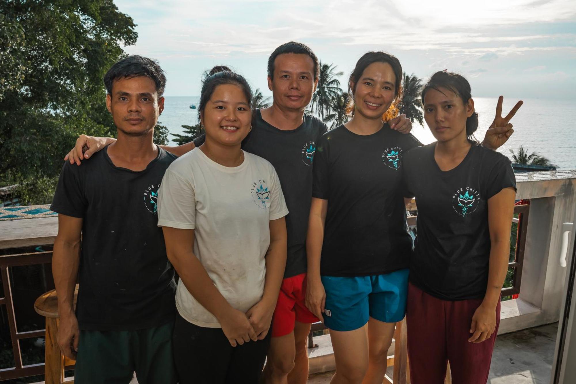 Blue Chitta Yoga & Freediving Pansiyon Ko Tao Dış mekan fotoğraf